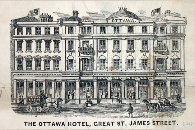 The Ottawa Hotel, Great St. James Street