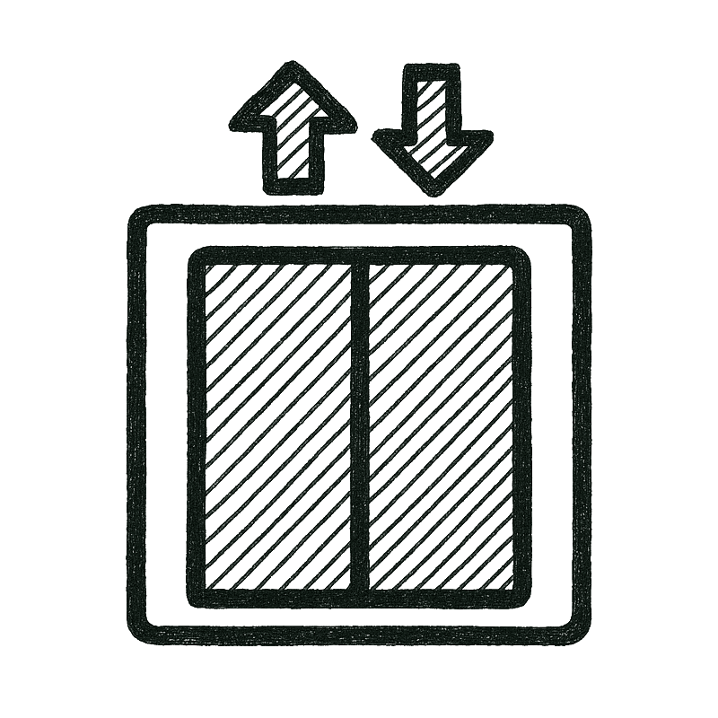 Icon representing elevator amenity at Nester Finn Grand Central