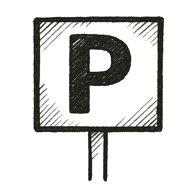 Icon representing parking information for Nester Finn Financial District