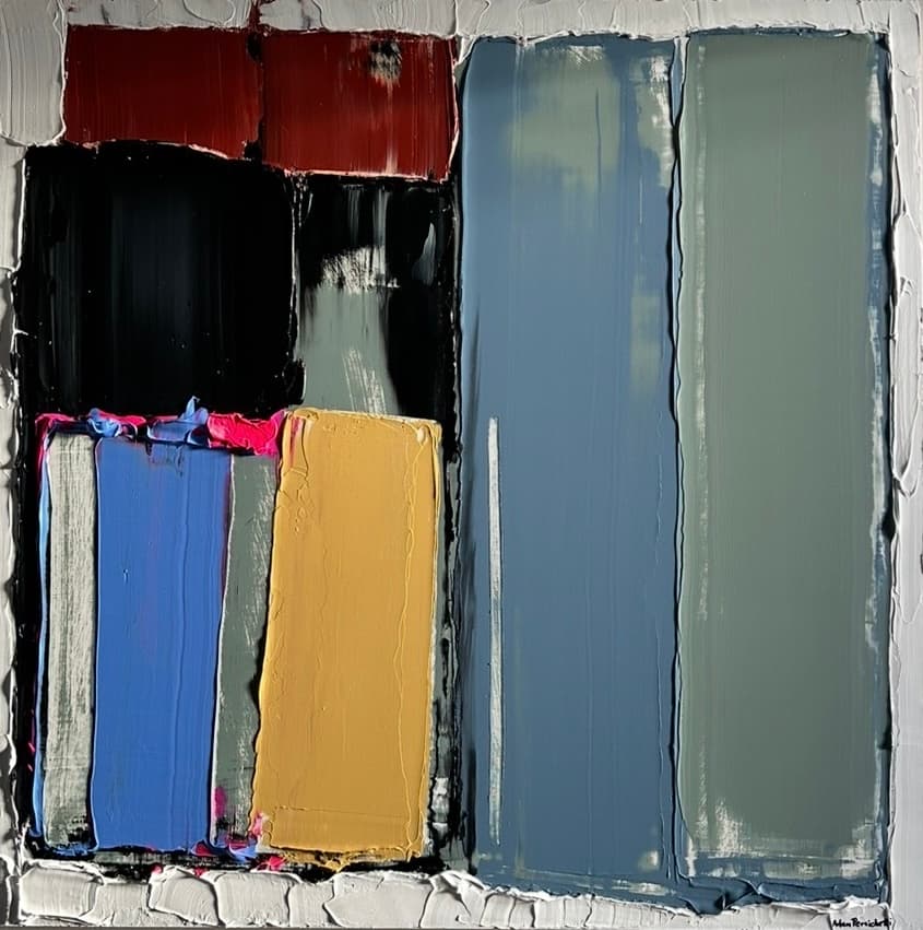 Adam Persichetti, St. Lawrence Scroll, Fabrik Series, on display at Nester Finn St. Lawrence Market, Toronto