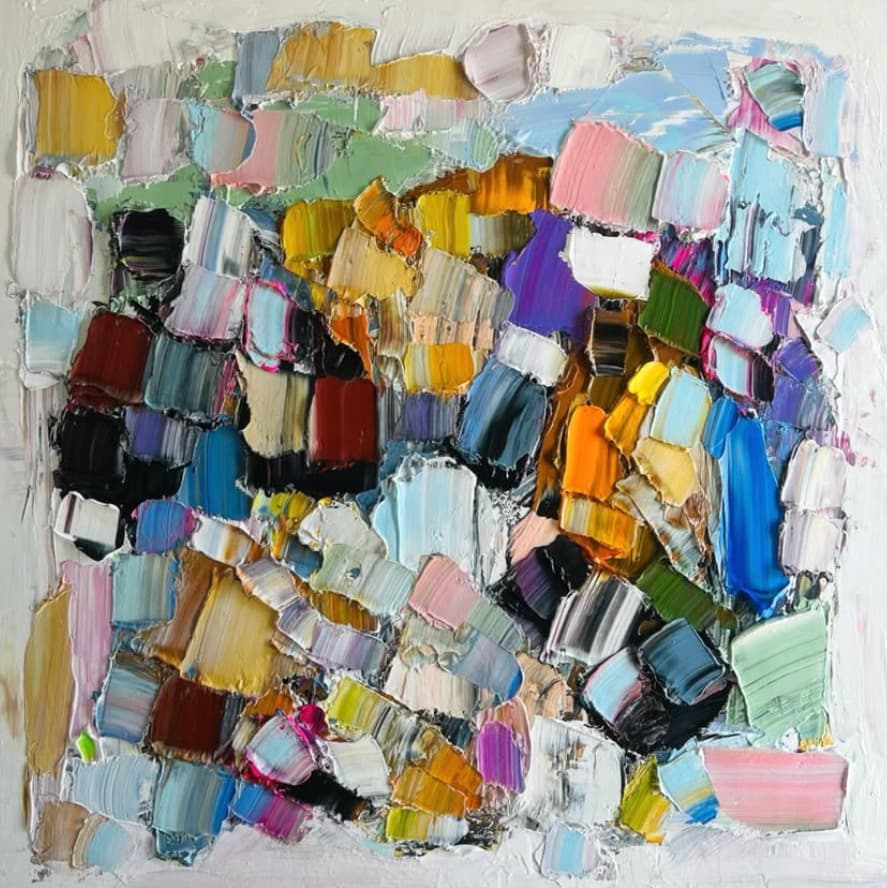 Adam Persichetti, Kensington Market, Fabrik Series, on display at Nester Finn St. Lawrence Market, Toronto