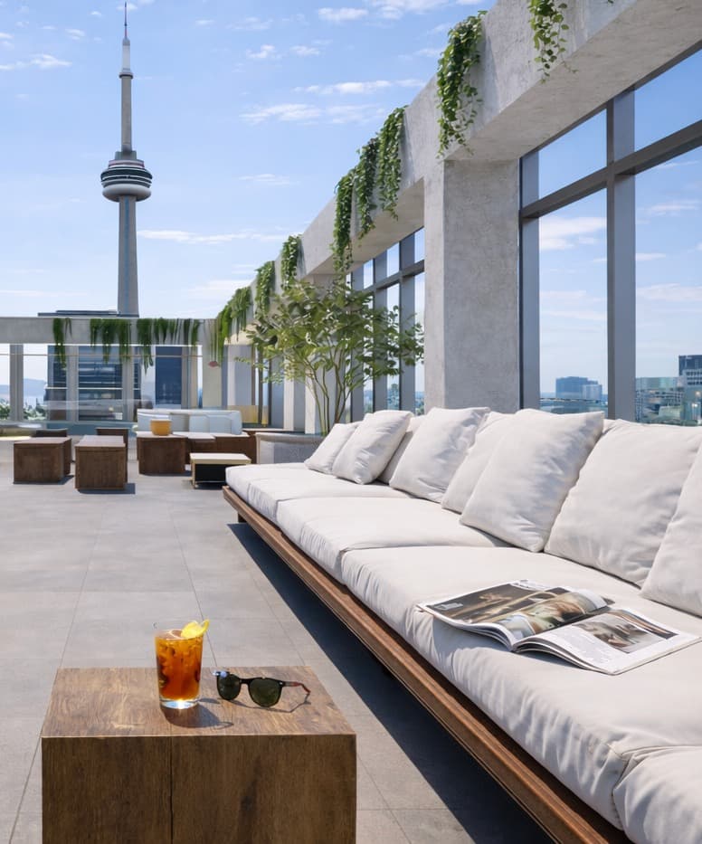 Elegant restaurant and bar interior at Nester Finn Downtown Toronto in Toronto