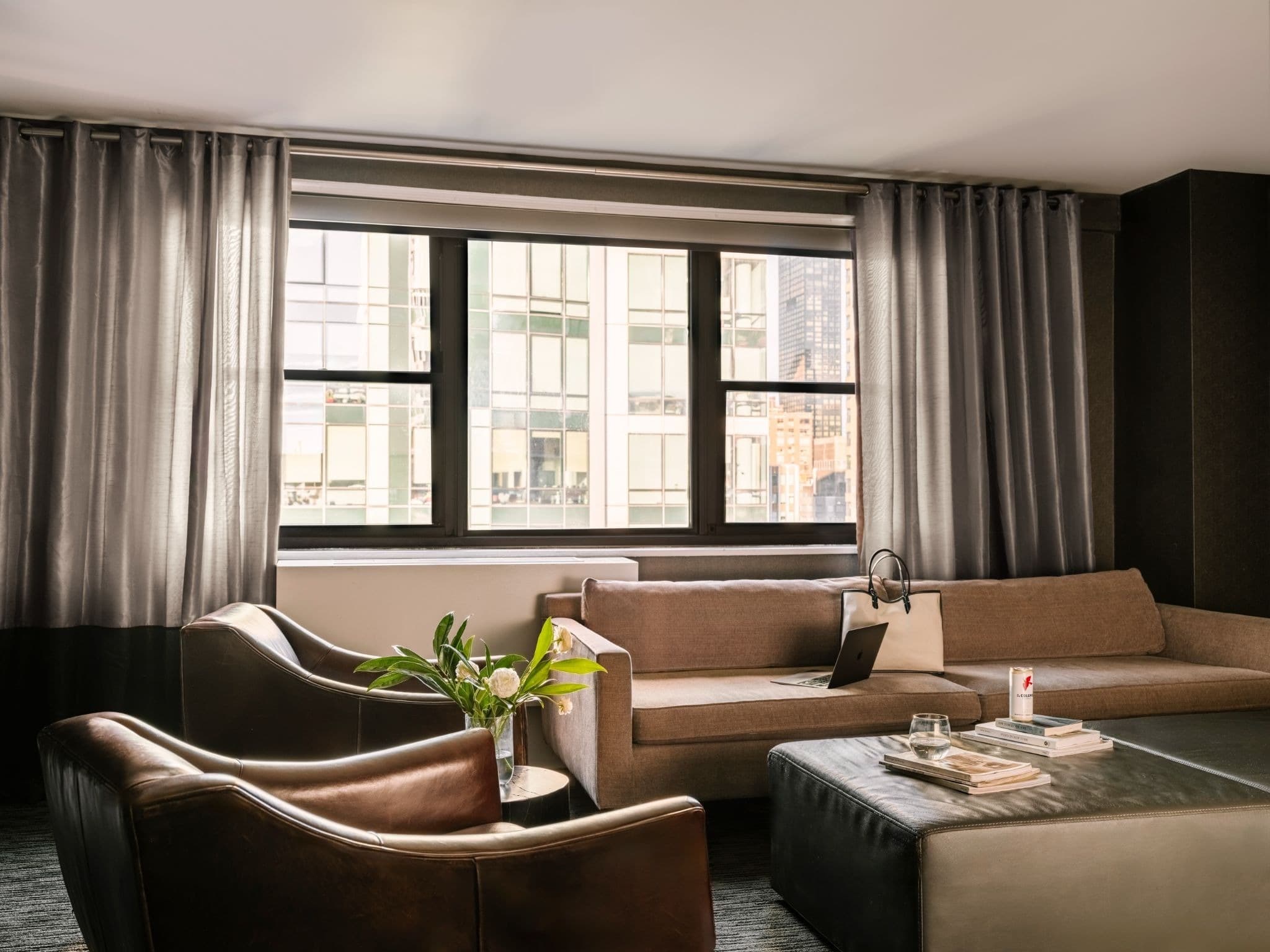 Rooftop terrace with city views at Nester Finn Grand Central