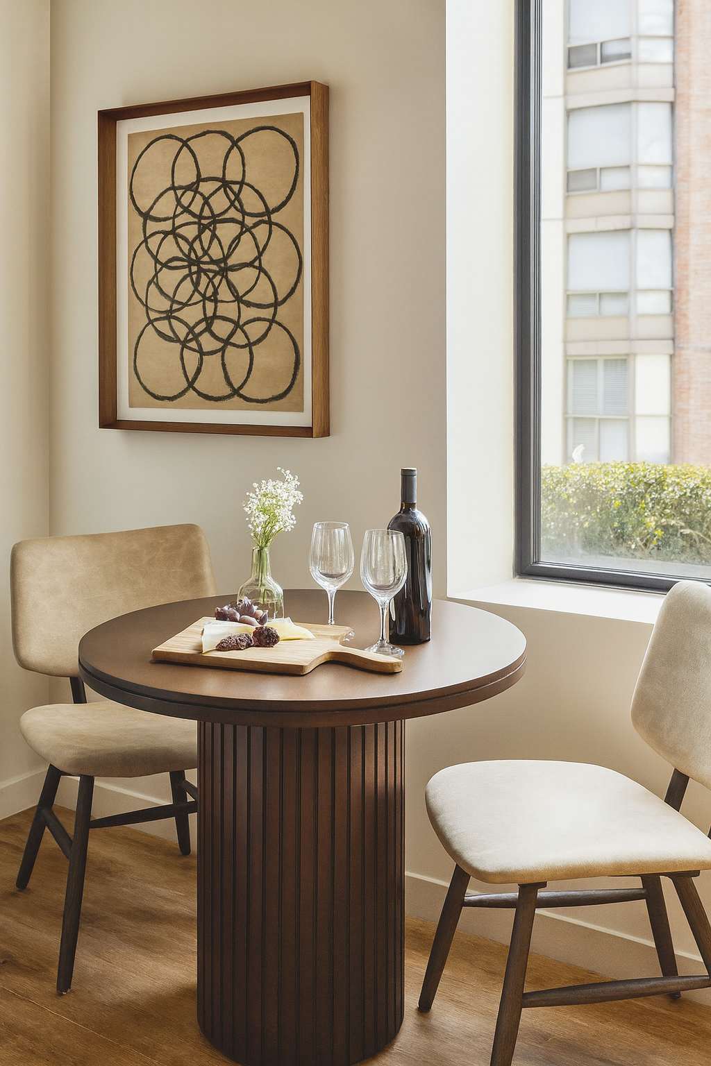 Guest room interior at Nester Finn St. Lawrence Market with contemporary furnishings and city views in St. Lawrence Market, Toronto